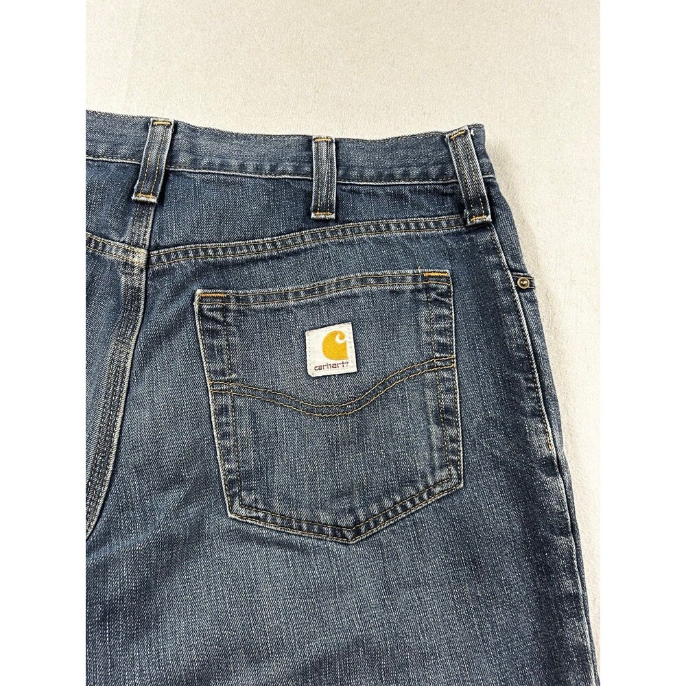 Carhartt Relaxed Fit Jeans Mens Denim Workwear Pants